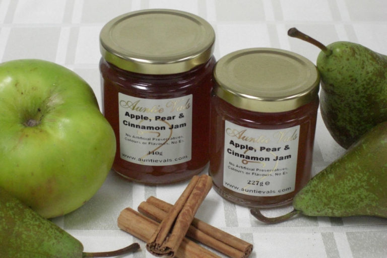 Apple Pear & Cinnamon Jam