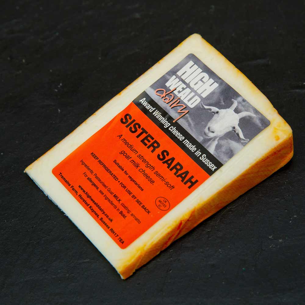 Sister Sarah Goats Milk Cheese – 125g pack