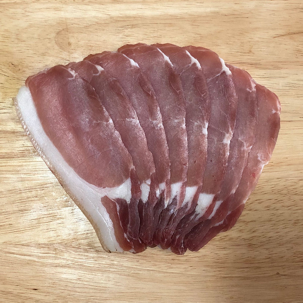 Dry Cured Back Bacon 130g (8 rashers)
