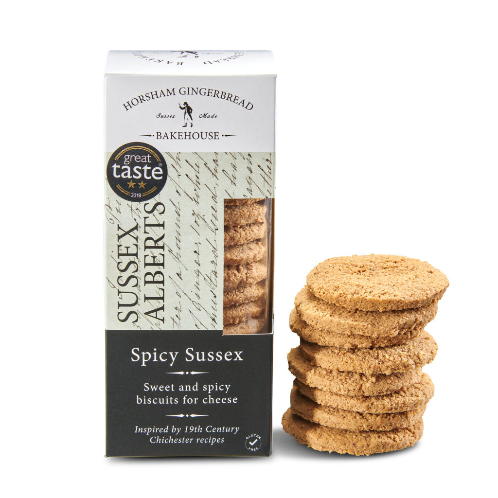 Sussex Alberts, Spicy Sussex Biscuits for Cheese