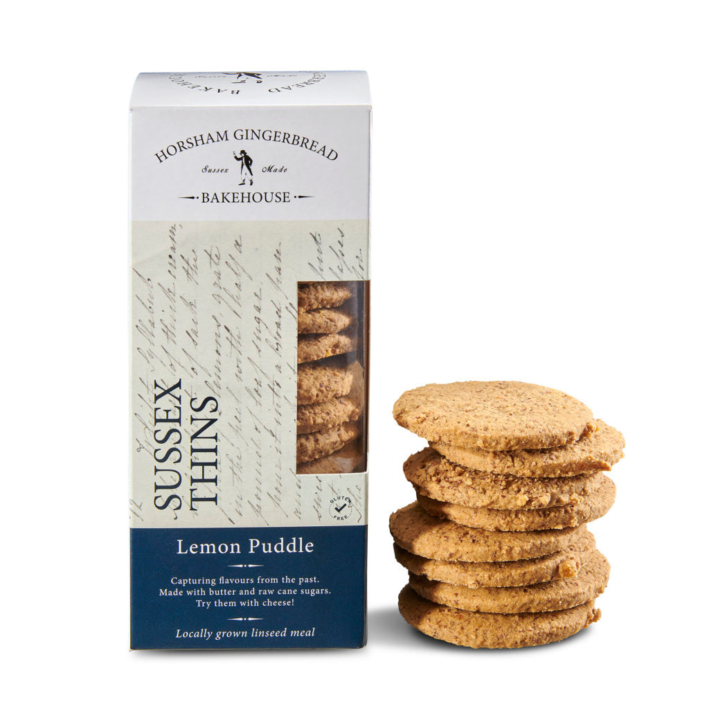 Sussex Thins, Lemon Puddle Biscuits