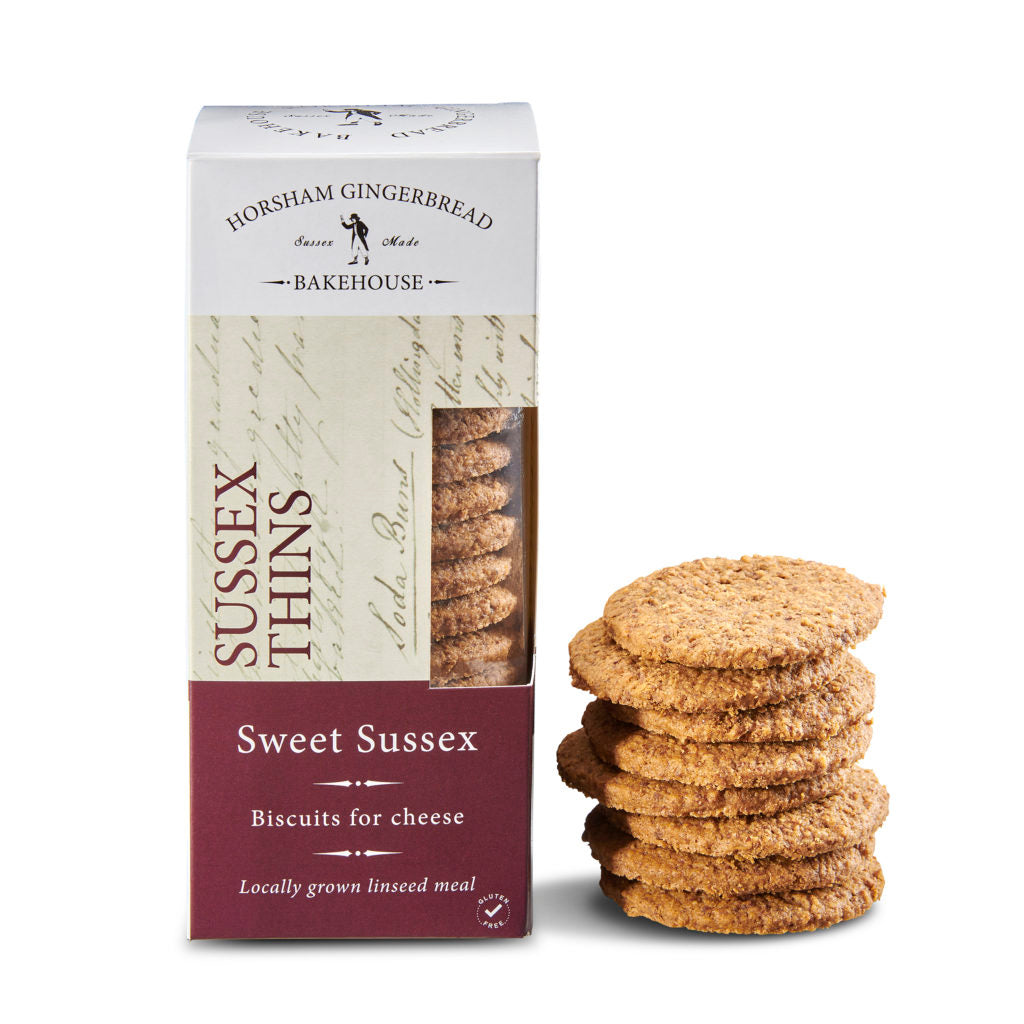 Sussex Thins, Sweet Sussex Biscuits for Cheese